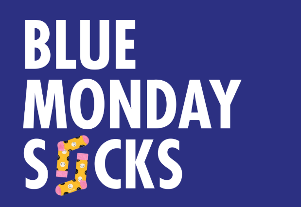 Blue Monday Socks bij Van Hulzen