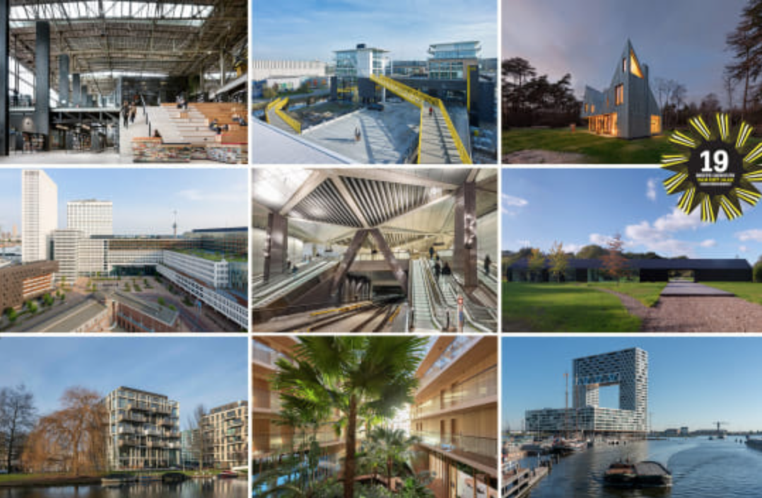 9 gebouwen in de race voor BNA Beste Gebouw 2019