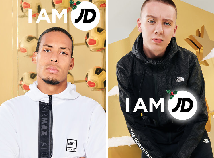 Bekende talenten in kerstcampagne JD Sports