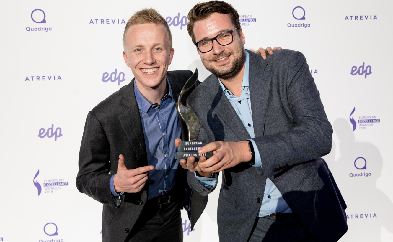 Vertigo 6 wint European Excellence Award