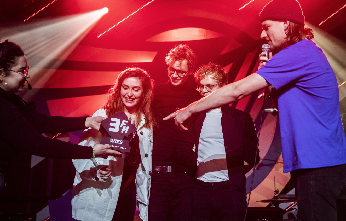 WIES wint 3FM Talent Award