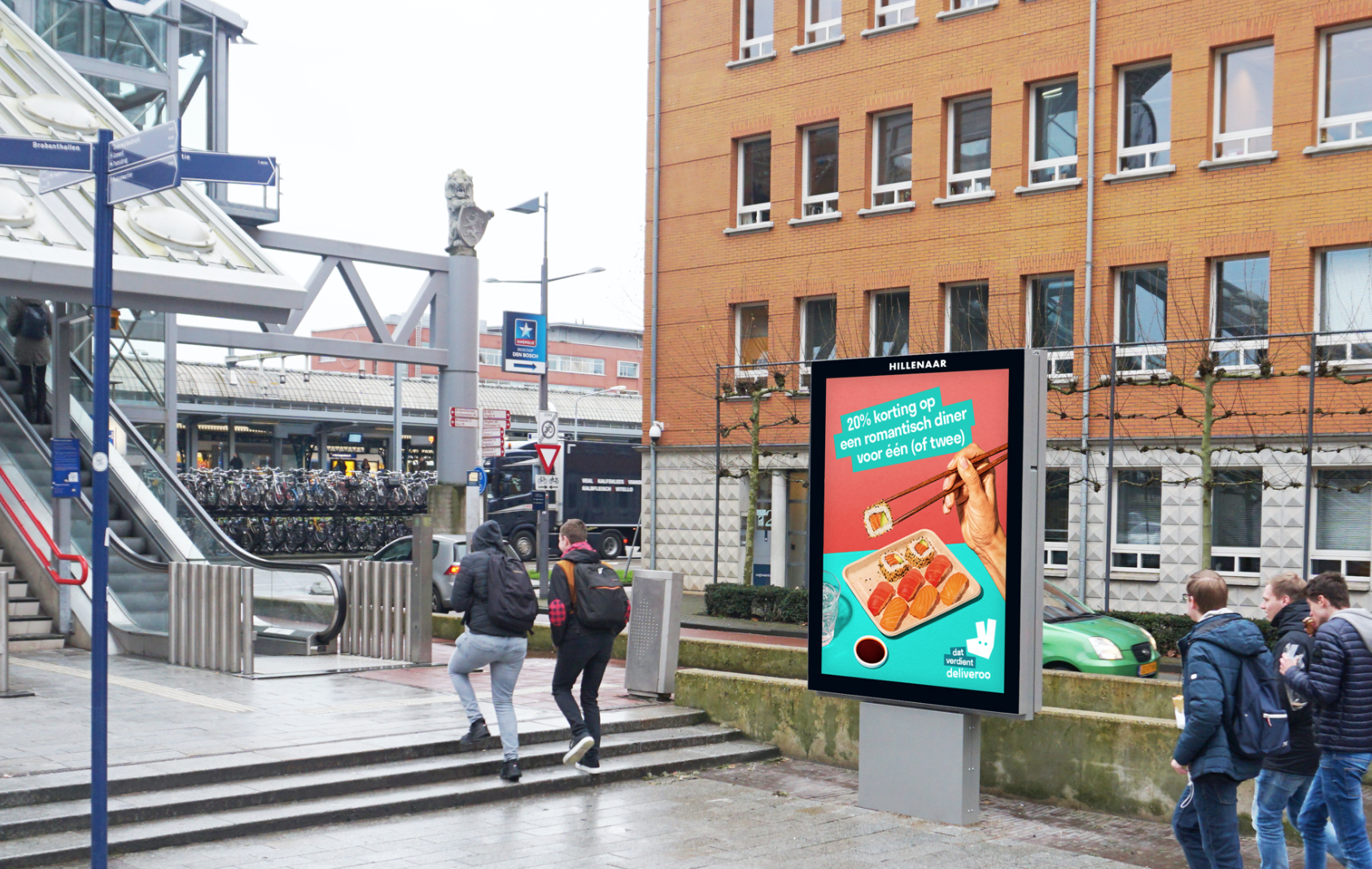 Meer Digital City Abri’s van Hillenaar Outdoor in Den Bosch