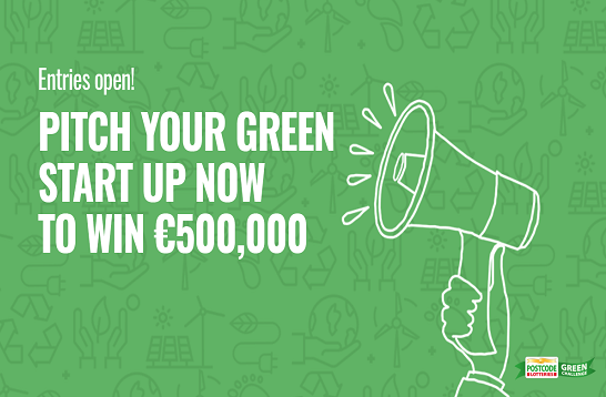 1 miljoen euro voor groene start-ups die bijdragen aan een betere wereld