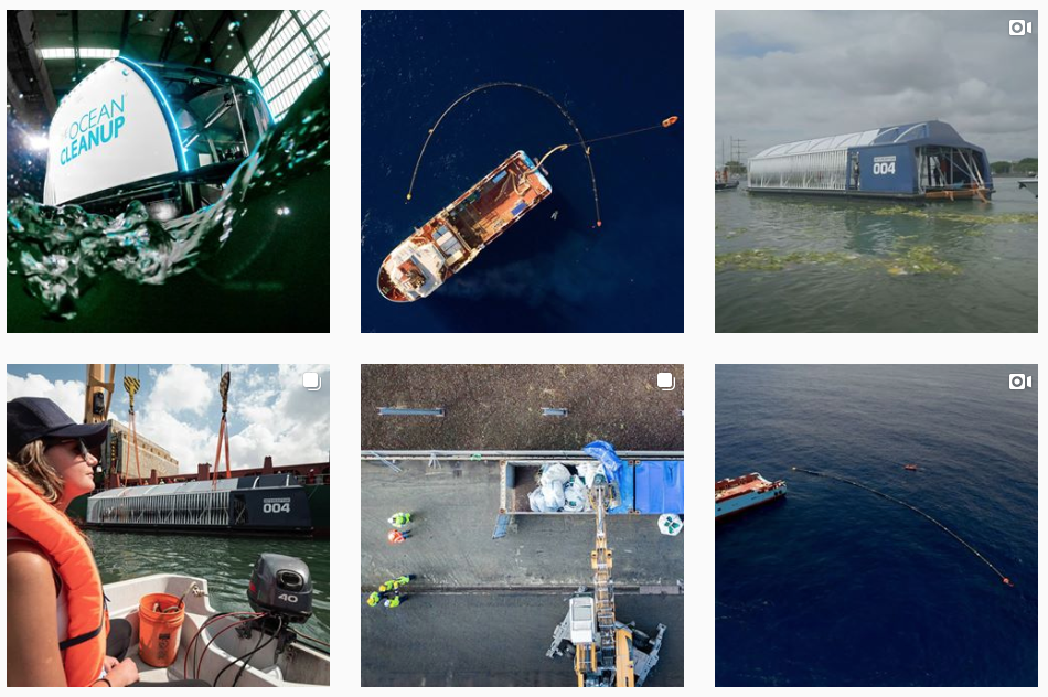 The Ocean Cleanup succesvolste Nederlandse merk op Instagram