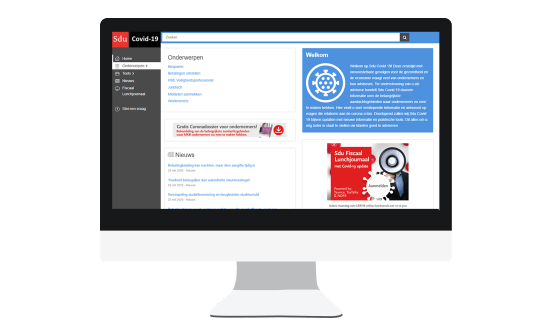 SDU komt met één online corona-informatiecentrum voor bedrijfsadviseurs