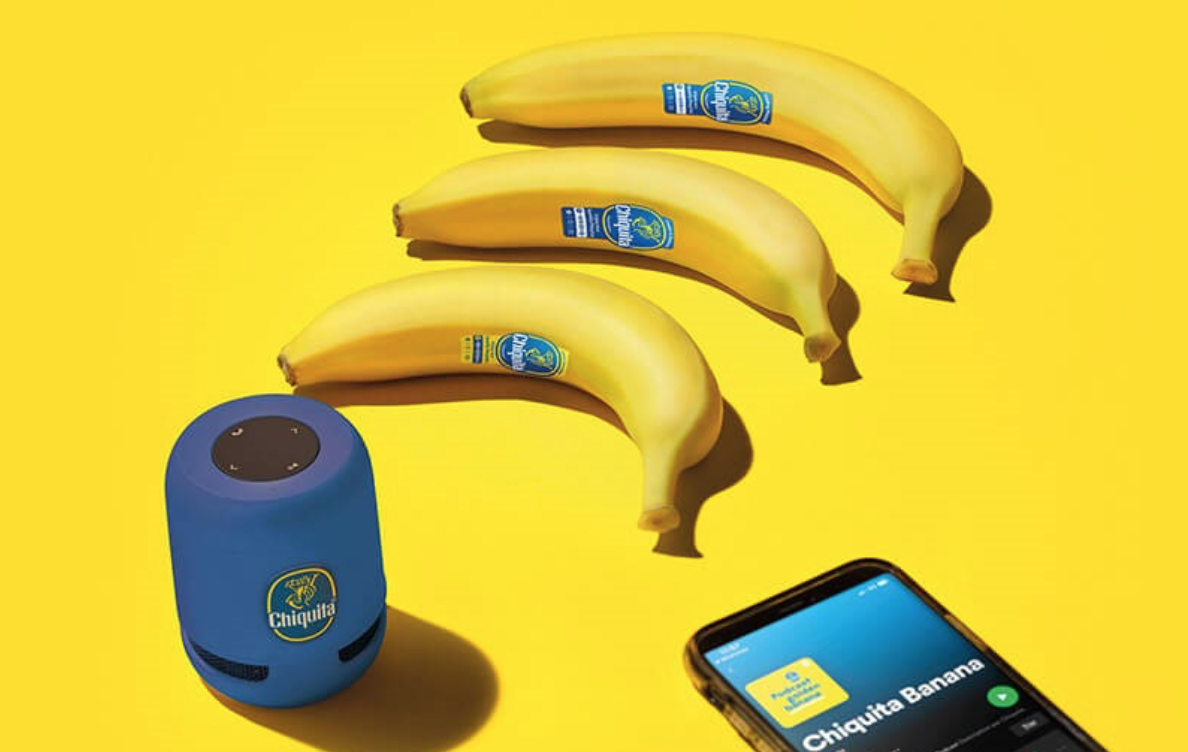 Chiquita start samenwerking met Spotify