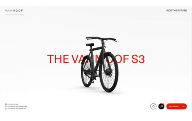 Resn creatieve brein achter digitale lancering VanMoof e-bike