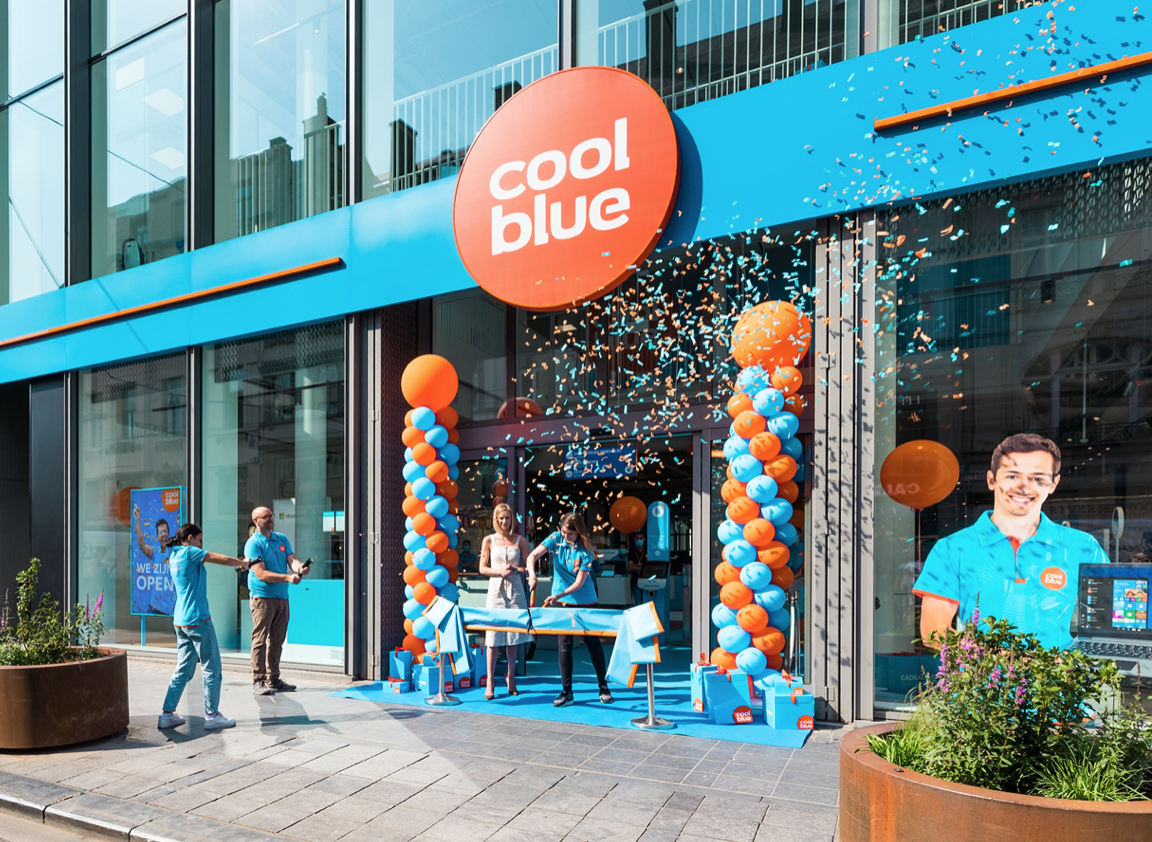 Coolblue opent flagshipstore in Brussel