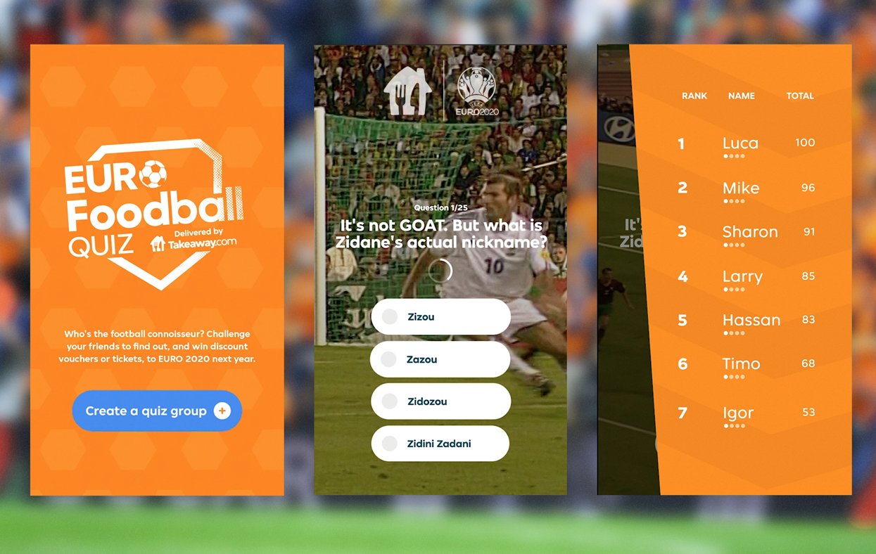 EURO Foodball Quiz stilt voetbalhonger in EK-loze zomer
