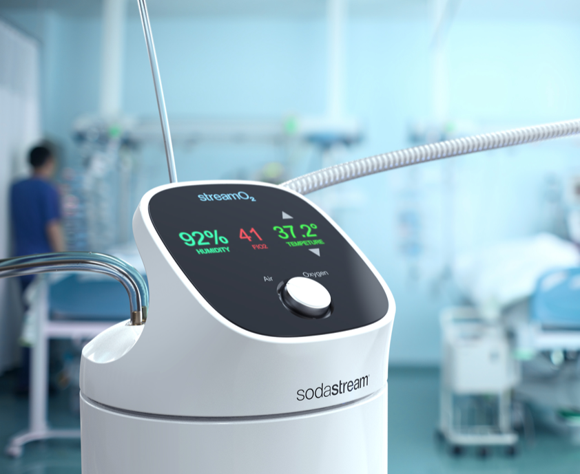 SodaStream en Hadassah Medical Center ontwikkelen beademingsapparaat