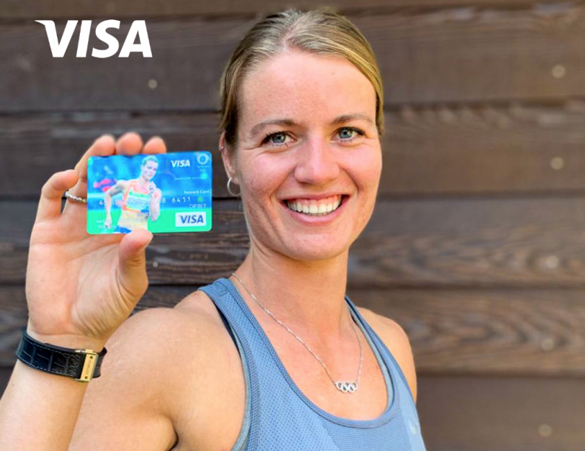 Dafne Schippers sluit zich aan bij Team Visa