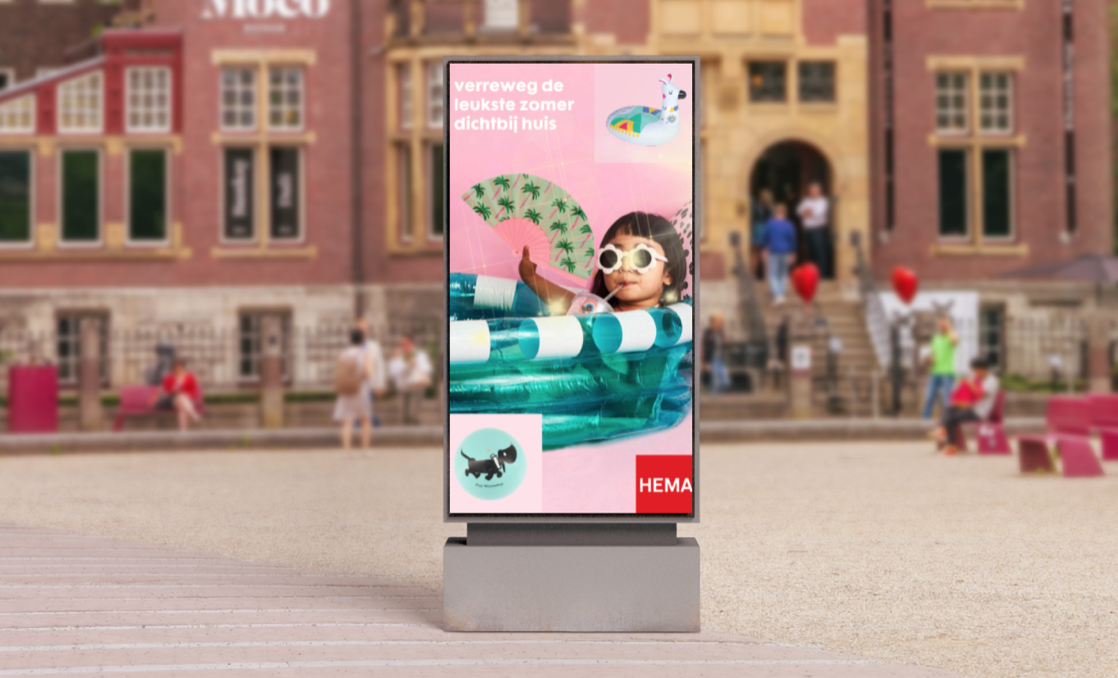 HEMA introduceert weercampagne via DOOH