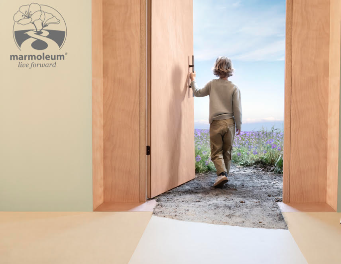 Lemon Scented Tea ontwikkelt nieuwe campagne Forbo Marmoleum
