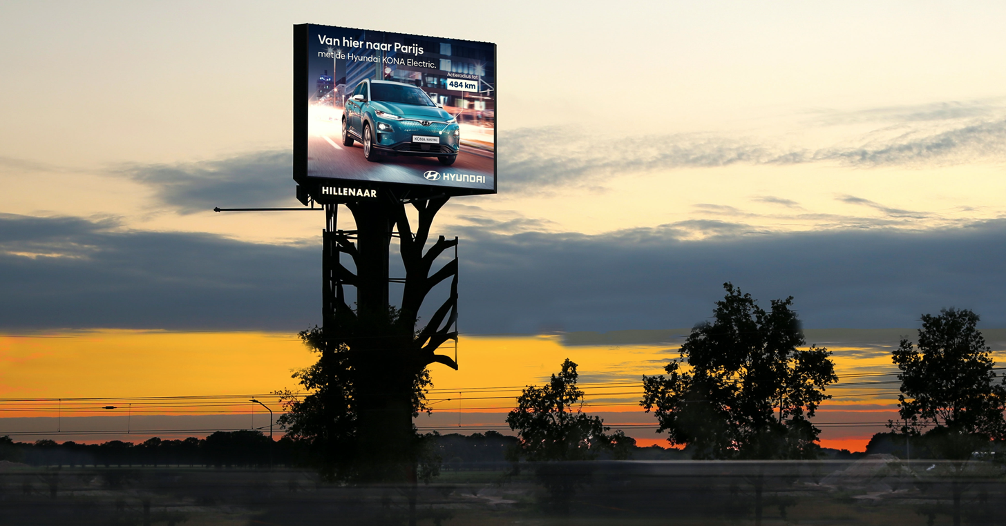 Hillenaar Outdoor neemt Digitale Reclamemast in gebruik bij Breda