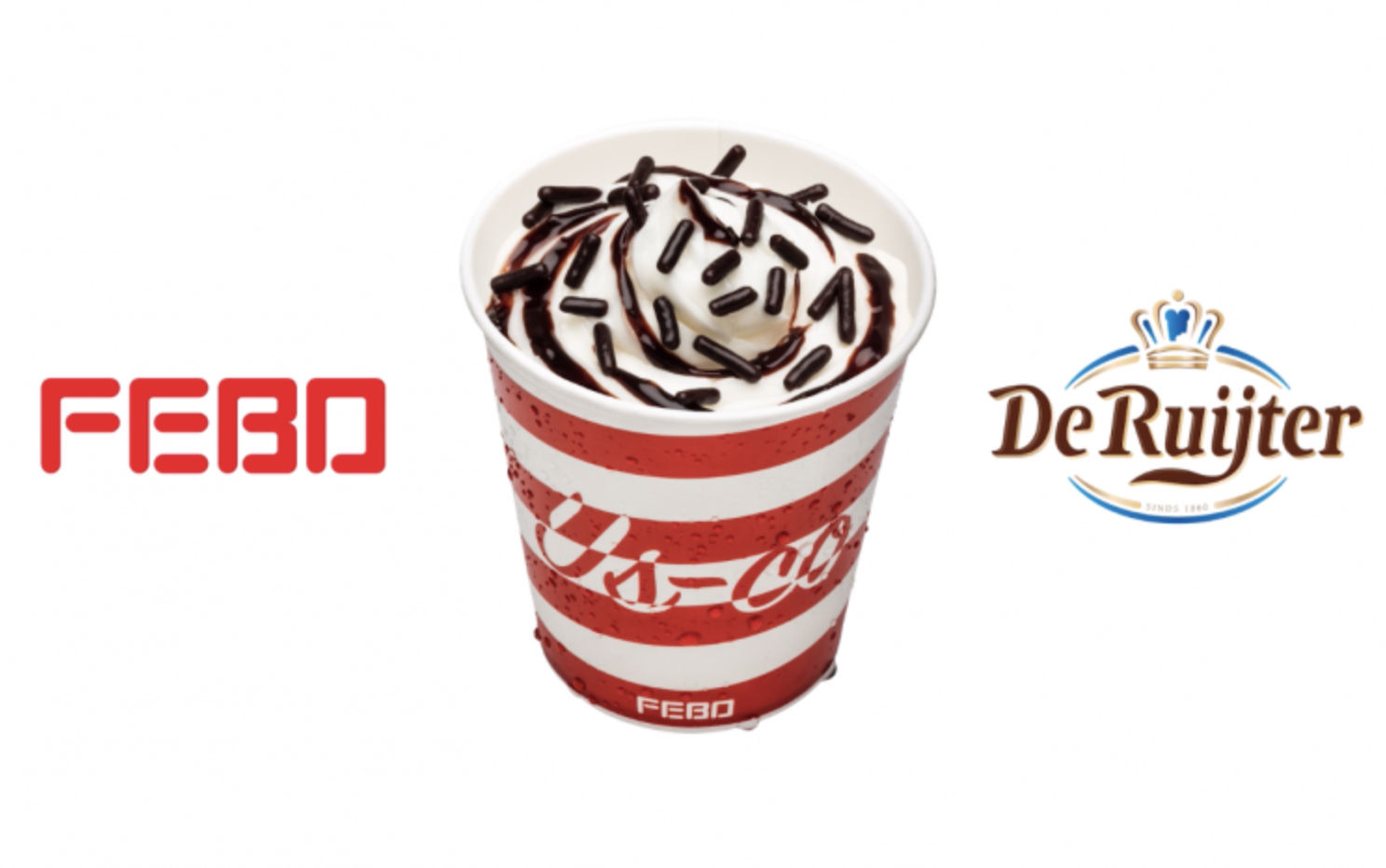 FEBO en De Ruijter presenteren 'een verdraaid lekkere IJs-co'