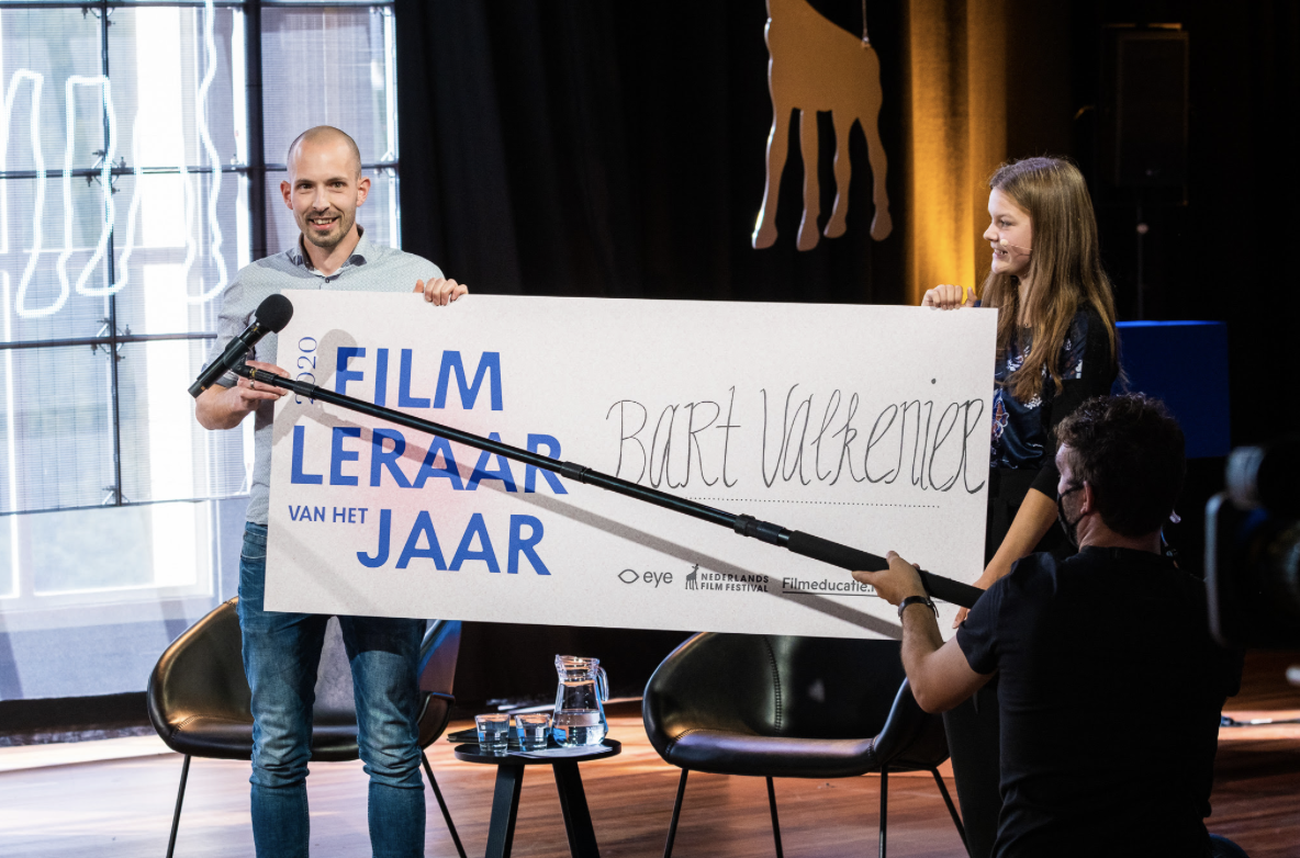 Bart Valkenier Online Filmleraar van het Jaar