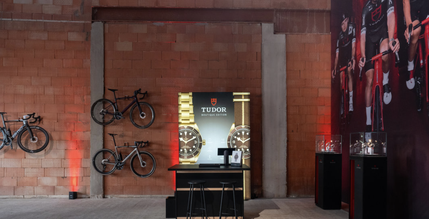 TUDOR opent cycling house in Antwerpen