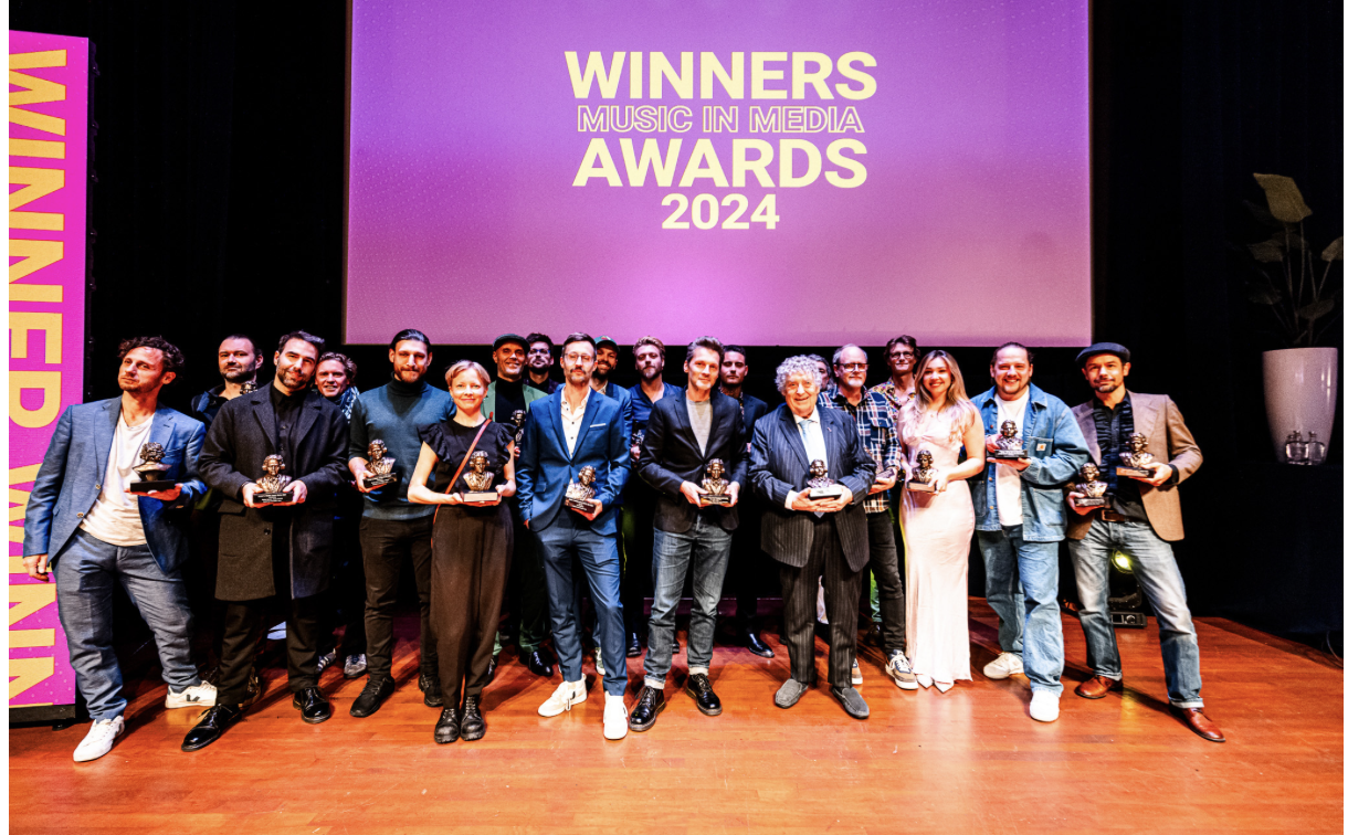  Music in Media Awards (MIMA's) 2024 uitgereikt; Interplois/Wefilm in de prijzen