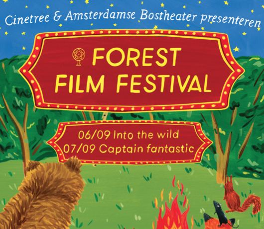 Films kijken in de natuur tijdens Forest Filmfestival